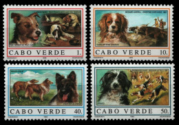 Kap Verde 1995 - Mi-Nr. 694-697 ** - MNH - Hunde / Dogs - Kap Verde