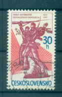 Tchécoslovaquie 1977 - Y & T N. 2243 - Révolution D'Octobre (Michel N. 2410) - Gebruikt