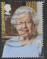 GROSSBRITANNIEN GRANDE BRETAGNE GB 2016 FROM M/S QUEEN'S 90TH BIRTHDAY: QUEEN 1ST USED SG 3832B MI 3879 YT 4292 SC 3501B - Used Stamps