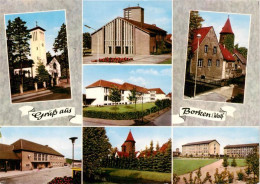 73883171 Borken Westfalen Kirchen Schloss Kuranlagen Borken Westfalen - Borken