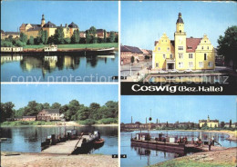 72372938 Coswig Sachsen Schloss Elbfaehre Rathaus Elbepartie Coswig - Coswig