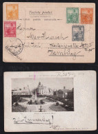 Argentina 1904 Picture Postcard BUENOS AIRES X HAMBURG 5 Color Franking - Lettres & Documents