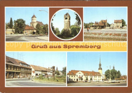 72371422 Spremberg Niederlausitz Schloss Georgenbergturm Busbahnhof Clara Zetkin - Spremberg