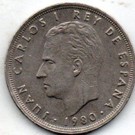 25 Pesetas 1980 - 25 Pesetas