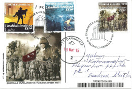 Turkey; FDC 2015 100th Anniv. Of The Battle Of Gallipoli - FDC