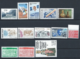 Andorre Lot 13 Tp Neuf** (MNH) Année 1991 - Full Years