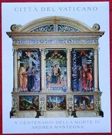Todestag Von Andrea Mantegna 2006 Mi 1551-1552 Block 27 Yv BF 29 POSTFRIS / MNH / **  VATICANO VATICAN VATICAAN - Nuevos
