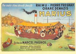 Albert DUBOUT - Editions Jean Dubout N'D 2 - Affiche Du Film Marius De Marcel Pagnol - Bateau L'Escartefigue Marseille - Dubout