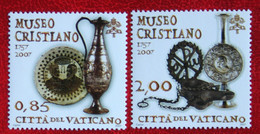 250 Years Of Christian Museum 2007 Mi 1578-1579 Yv 1431-1432 POSTFRIS / MNH / **  VATICANO VATICAN VATICAAN - Nuevos