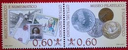 Philately And Numismatics Museum 2007 Mi 1590-1591 Yv 1436-1437 POSTFRIS / MNH / **  VATICANO VATICAN VATICAAN - Unused Stamps