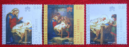 Natale Weihnachten Xmas Noel Kerst 2007 Mi 1597-1599 Yv 1451-1453 POSTFRIS / MNH / **  VATICANO VATICAN VATICAAN - Unused Stamps