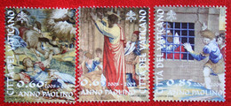 Year Apostle Paul 2008 Mi 1619-1621 Yv 1472-1474 POSTFRIS / MNH / ** VATICANO VATICAN VATICAAN - Unused Stamps