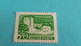 HONGRIE - HUNGARY - Magyar Posta - Timbre 1960 : Forteresses Et Châteaux - Forteresse De Nagyvazsony - Gebraucht
