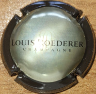 Capsule Champagne Louis ROEDERER Série Nom Horizontal, Or Pâle & Brun Foncé Nr 102 - Roederer, Louis