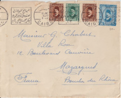 1934 - EGYPTE - OBLITERATION MECANIQUE ! ENVELOPPE De CAIRO => MAZARGUES - Storia Postale