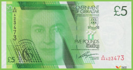 Voyo GIBRALTAR 5 Pounds 2011 P35 B130a A/AA UNC - Gibraltar