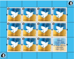 Finland 2022 No War! Help To Ukraine Peterspost Sheetlet Of 11 Stamps With Label MNH - Andere & Zonder Classificatie