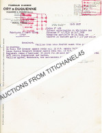 1937 LIEGE - ORY & DUQUENNE - Fabrique D'armes - Other & Unclassified