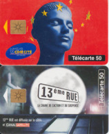 TC30 - 2 CARTES A PUCE, Pour 1 € - Non Classificati