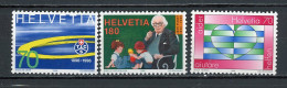 SUISSE - ÉVÉNEMENT - N° Yt 1499+1500+1503 ** - Unused Stamps