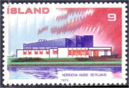 496 Iceland Nordic House Reykjavik MLH * CH Legere (ISL-276) - Neufs