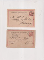 CPA-ALLEMAGNE-LOT 8 CPA-ENTIERS 10 CTS-ROUGE-OB-différentes-1880 - Sammlungen & Sammellose