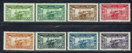 Syrie. 1937. Exposition Internationale De Paris. N° 70 à 77* - Airmail
