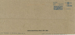 INDIA. - 2023, POSTAL FRANKING MACHINE COVER TO DUBAI. - Brieven En Documenten