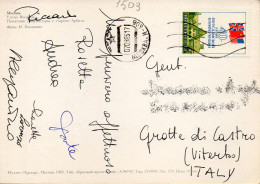 Philatelic Postcard With Stamps Sent From UNION OF SOVIET SOCIALIST REPUBLICS To ITALY - Briefe U. Dokumente