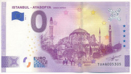 Törökország 2020. 0E "Istanbul - Ayasofya (Hagia Sophia)" Szuvenír Bankjegy T:UNC  Turkey 2020. 0 Euro "Istanbul - Ayaso - Unclassified