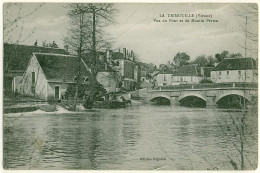 86 - B15343CPA - LA TRIMOUILLE - Vue Du Pont Et Du Moulin Perrin - Très Bon état - VIENNE - La Trimouille