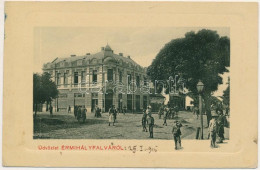T2/T3 1915 Érmihályfalva, Valea Lui Mihai; Grosz Hermann üzlete. W.L. Bp. N. 5987. 1912-15. / Shop (EK) - Non Classés