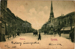 * T2/T3 1899 Újvidék, Fő Utca / Main Street (EK) - Non Classés