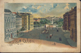 T4 Vienna, Wien; Schwarzenbergplatz / Square, Tram, No. 5083. Litho (EM) - Non Classés