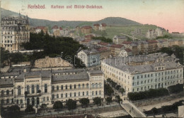 T2/T3 Karlovy Vary, Karlsbad; Kurhaus And Militar-Badehaus / Barracks (EK) - Ohne Zuordnung