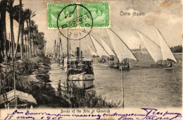 T2 Cairo, Banks Of The Nile At Gezireh, Steamship Sethi - Non Classés