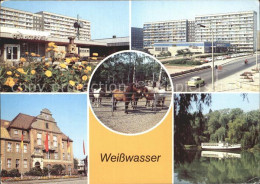 72323463 Weisswasser Oberlausitz Wohnkomplex Wasserturm Kaufhaus Magnet Tiergart - Weisswasser (Oberlausitz)