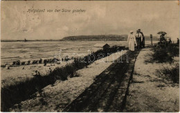 T2/T3 1922 Helgoland, Von Der Düne Gesehen / Beach (EK) - Non Classés