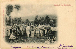T2/T3 1901 Salutari Din Romania / Romanian Folklore (EK) - Zonder Classificatie