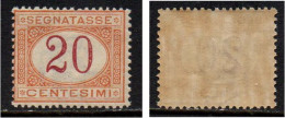 Regno 1890-94 - Segnatasse 40 Cent. - Nuovo Gomma Integra - MNH** - Portomarken