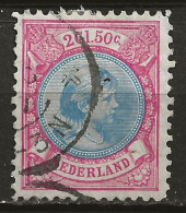 PAYS-BAS: Obl., N° YT 47, B - Used Stamps
