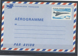 AEROGRAMME -N°1001 -AER -CONCORDE 1F - Aérogrammes