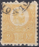 Hongrie 1871 Mi 8b Roi François Joseph Gravé D 9¼ X 9½ (A6) - Used Stamps