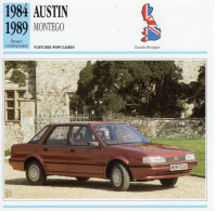 Austin Montego 1600 -  1986  - Voiture Populaire -  Fiche Technique Automobile (GB) - Cars