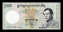 Bhutan 100 Ngultrum 2006 Pick 32a Sc Unc - Bhoutan