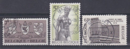 Belgie YT° 1566 + 1777 + 1803 - Used Stamps