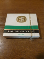 Ancien Paquet De Cigarettes Pour Collection Laurens Vert Filtra Intact Sous  Cellophane - Other & Unclassified