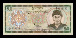 Bhutan 20 Ngultrum 2000 Pick 23 Sc Unc - Bhoutan