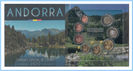 Andorra 2022 Cartera Oficial Euros € La Moneda De Andorra Tirada: 10.500 - Sonstige & Ohne Zuordnung