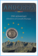 Andorra  2014 Cartera Oficial  Moneda De 2€ Conmemorativos  Consell De Europa - Other & Unclassified